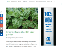 Tablet Screenshot of geekgardener.in